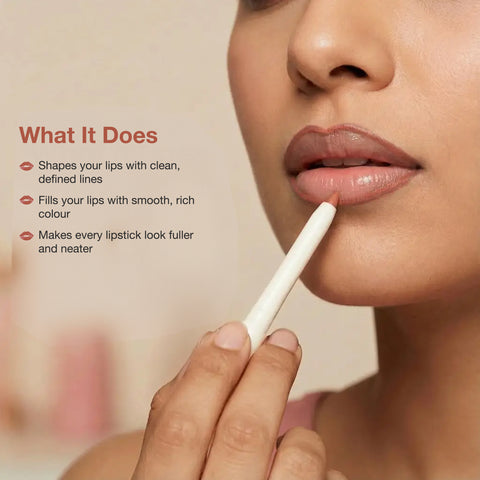 NY Bae 2-in-1 Lip Liner & Lip Colour - Shade- Gulkand
