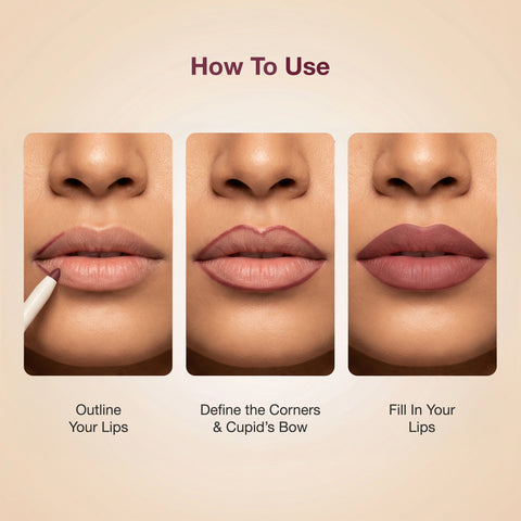 NY Bae 2-in-1 Lip Liner & Lip Colour - Shade- Kokum Plum