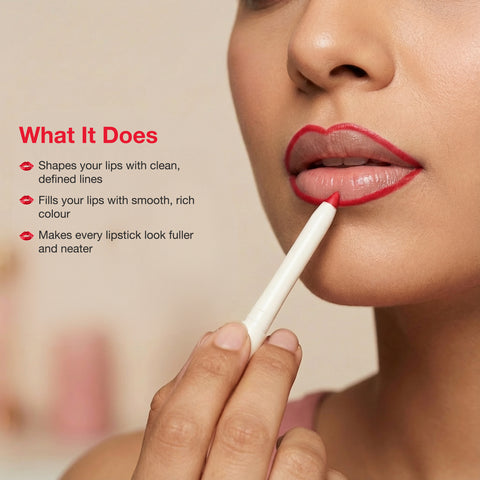 NY Bae 2-in-1 Lip Liner & Lip Colour - Shade- Gulaab Pink