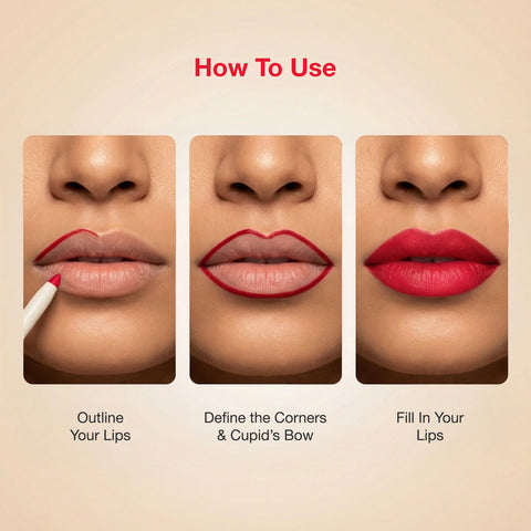 NY Bae 2-in-1 Lip Liner & Lip Colour - Shade- Gulaab Pink