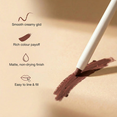 NY Bae 2-in-1 Lip Liner & Lip Colour - Shade- Kaduku Brown