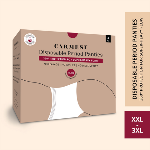 Carmesi Disposable Period Panties XXL-3XL - 4 Pcs