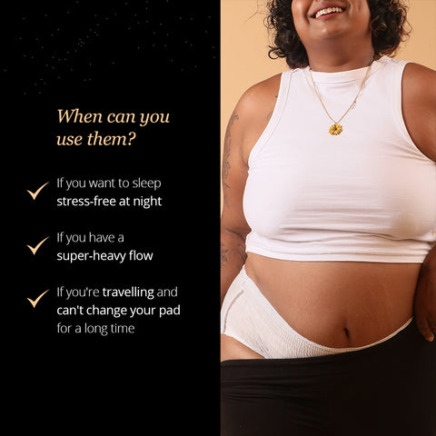 Carmesi Disposable Period Panties (XL-XXL) - 4 Pcs