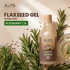 Alps Goodness Flaxseed Gel with Rosemary Oil 300 ml | Hair Mask for Hair growth & Frizz| Face Gel | Curly Hair Gel