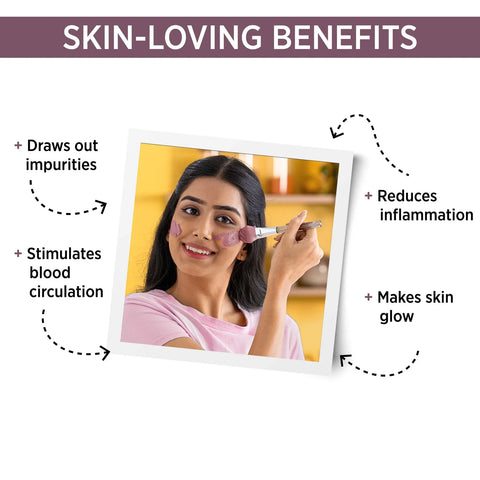 Alps Goodness French Pink Clay (50 gm)| 100% Natural Powder | Exfoliating Mask for face | Clay Mask for Sensitive Skin I Detoxifying