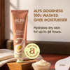 Alps Goodness Ghee Moisturiser For Dry Dull & Dehydrated Skin | Made with 100times Washed Ghee | Hydrates skin | Barrier repair | Moisturises Skin | Day & Night cream | 100 gm