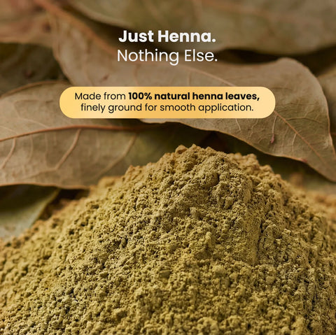 Alps Goodness Henna Powder with Herb-Soaked Hair Conditioner | Henna Powder | Conditioning water | Ready-to-Mix Herbal Henna Kit | Henna for hair | Grey Coverage & Conditioning | No Toxic Chemicals | 50 gm + 150 ml