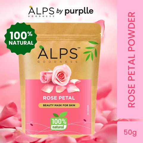 Alps Goodness Rose Petal Beauty Mask for Skin (50 gm)