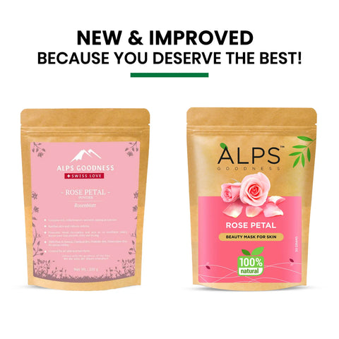 Alps Goodness Rose Petal Beauty Mask for Skin (50 gm)