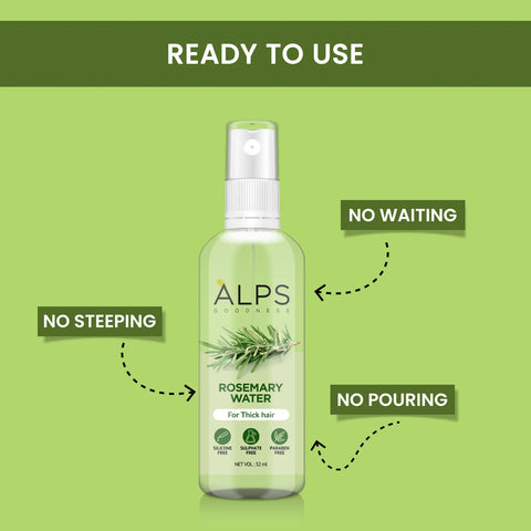 Alps Goodness Rosemary Water (32 ml) | Rosemary water for hair | Hair Spray for Hair Growth
