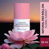 Carmesi Natural Underarm Roll On Deodorant for Women | 95% Natural | Prevents Body Odour | No Alcohol & Aluminium | Floral Sunset - Soft Floral Fragrance | 50 ml