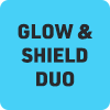 DERMDOC Glow & Shield Duo (Combo of 2) | 4% Niacinamide Ultra Violet Brightening Sunscreen with SPF 50 PA+++ Sun Protection (60 gm) | 10% Vitamin C Face Serum for Glowing Skin (12 ml)