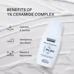 DERMDOC SPF 50 1% Ceramide Complex Water Light Fluid Sunscreen (50 gm)