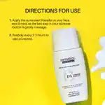 DERMDOC SPF 50 1% Ceramide Complex Water Light Fluid Sunscreen (50 gm)