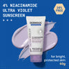 DERMDOC SPF 50 4% Niacinamide Ultra Violet Brightening Sunscreen (60 gm)