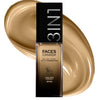 FACES CANADA All Day Hydra Matte Foundation | 3 in 1 Foundation + Moisturizer + SPF 30 | Golden Sand 043 30 ml