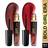 FACES CANADA Comfy Matte Wow Liquid Lipstick - The Bold Edit (3.8 ml x 2) | Cocoa Crush 07 + Maroon Maven 05 | Long Lasting | Matte Finish | Lipstick Combo | Pack of 2
