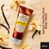 FACES CANADA Spiced Vanilla Oud Body Wash for Women (200 ml) | Spiced Vanilla & Smoky Oud Scented Shower Gel | Brightening Exfoliating & Hydrating | 5% AHA BHA & Glycolic Acid | Smooth Glowing Skin