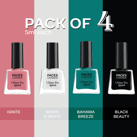 Faces Canada Splash Mini Combo - True Neutrals s 5.6 ml*4 Number