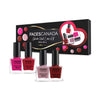 FACES CANADA Splash Nail Love Kit - Pack of 4 Nail Polish | Gift Set | Quick Drying | Glossy Finish | Long Lasting | No Chip Formula | High Shine Nail Polish For Women | No Harmful Chemicals | 32 ml