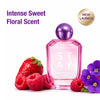FACES CANADA STAY Sugar After Dusk Eau de Parfum for Women 50 ml | Long-Lasting Sweet Berry Floral Perfume with Raspberry Strawberry Violet & Praline | Gifts for Women | Premium Fragrance
