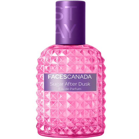 FACES CANADA STAY Sugar After Dusk Eau de Parfum Mini for Women 20 ml | Long-Lasting Sweet Berry Floral Perfume with Raspberry Strawberry Violet & Praline | Gifts for Women | Premium Fragrance
