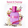 FACES CANADA STAY Vanilla Past Midnight Eau de Parfum Mini for Women 20 ml | Long-Lasting Sweet Gourmand Perfume with Caramel Vanilla Tonka & Sandalwood |Gifts for Women | Premium Fragrance