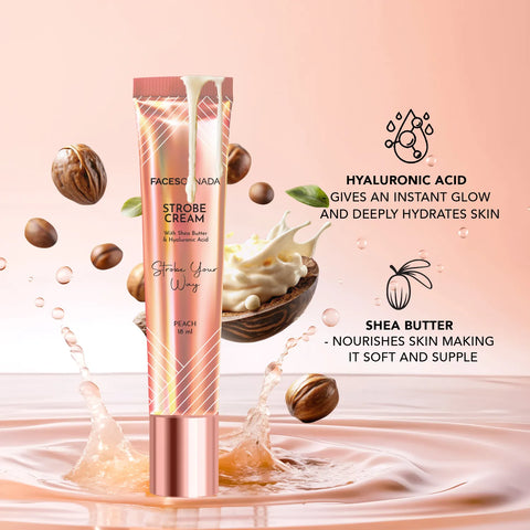 FACES CANADA Strobe Cream Mini- Peach 18 ml