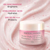 FACES CANADA Strobe Daily Moisturizer Mini 30 gm | SPF 50 PA+++ 4% Niacinamide & Hyaluronic Acid | 4-in-1 Strobe Cream Serum Sunscreen & Day Cream | Hydrating Brightening & Glowing Face Moisturizer