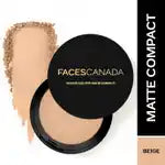 Faces Canada Weightless Matte Compact Shade - Beige 9 gm