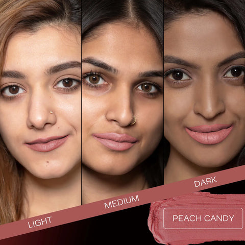 FACES CANADA Weightless Matte Lipstick - Peach Candy 14 4.5 gm