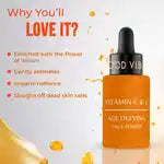 Good Vibes Vitamin C & E Age Defying Face Serum | Free 50% Product Extra | Fast Absorption | With Orange | No Parabens No Silicones No Sulphates No Animal Testing (15 ml)