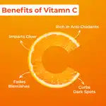 Good Vibes Vitamin C & E Age Defying Face Serum | Free 50% Product Extra | Fast Absorption | With Orange | No Parabens No Silicones No Sulphates No Animal Testing (15 ml)