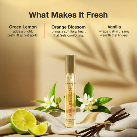 Good Vibes Amber Bloom Eau De Parfum for Women 15 ml