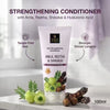Good Vibes Amla Reetha & Shikakai Strengthening Conditioner | Reduces Breakage & Strengthens Hair | Smooth & Tangle-Free Hair | Adds Natural Shine | For Weak & Damaged Hair | 100 ml