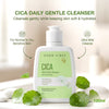 Good Vibes Cica Daily Gentle Cleanser | Ultra Mild Hydrating Face Wash for Dry & Sensitive Skin | With Cica Niacinamide & Hyaluronic Acid | Skin Barrier Support | Sulphate-Free | 120 ml
