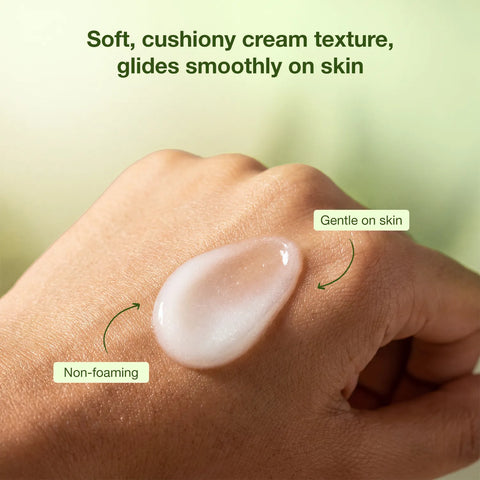 Good Vibes Cica Daily Gentle Cleanser | Ultra Mild Hydrating Face Wash for Dry & Sensitive Skin | With Cica Niacinamide & Hyaluronic Acid | Skin Barrier Support | Sulphate-Free | 120 ml
