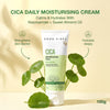 Good Vibes Cica Daily Moisturising Cream | Powered With Cica Niacinamide & Sweet Almond Oil | Deeply Hydrates Calms & Strengthen Skin Barrier | Suitable For Normal to Dry Skin | 100 gm