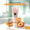 Good Vibes Peach Papaya AHA BHA Exfoliating Body Wash - 15ml