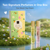 Good Vibes Floral Play Signature Perfume Duo Gift Set | Fruity Blossom & Rose Blush Eau De Parfum | Long Lasting Mini Perfume Duo | Travel Size Fragrance Combo | Up to 10 Hours Wear | For Women | 15 ml x 2 Pack of 2