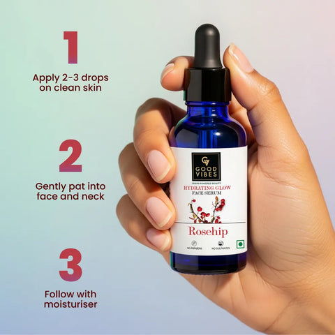 Good Vibes Rosehip Hydrating Glow Face Serum (30 ml)