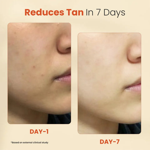 Good Vibes De-Tan Glow Night Cream Ubtan with Power of Serum | Tan free Brightening Pigmentation Skin renewing Sleep treatment (100 gm)