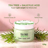 Good Vibes Tea Tree Super Light Gel Moisturiser | Tea Tree Salicylic Acid 1% Niacinamide & 6% Hydration Complex | Oil-Free Lightweight Face Moisturizer for Oily & Acne-Prone Skin | Controls Excess Oil & Refines Pores | 120 gm