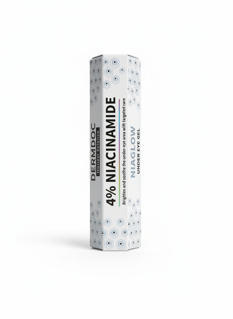 DermDoc Niaglow 4% Niacinamide Under Eye Gel - 15 gm