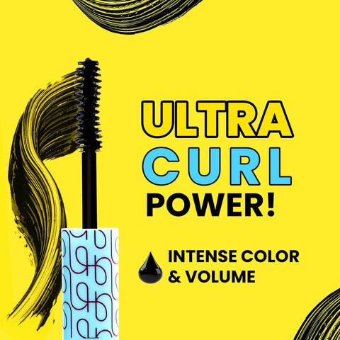 NY Bae Long Lash Mascara - Intense Black (5ml) | Mini Mascara | Volume + Length + Curl Effect | Thick Eyelashes | Smudgeproof | Dries Quickly | Eye Makeup | Travel Pack