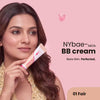 NY Bae-sics BB Cream - Shade 01 Fair | Vitamin C Niacinamide Hyaluronic Acid & Vitamin E | Buildable Coverage | Demi-Matte Skin-Like Finish | Airy Texture | All Skin Types 15 ml