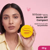 NY Bae-sics Matte SPF Compact Powder | Soft-Focus | Non-Sticky Matte Finish | Buildable Coverage | Lightweight Oil-Control Face Compact | Sun Protection | 9 gm