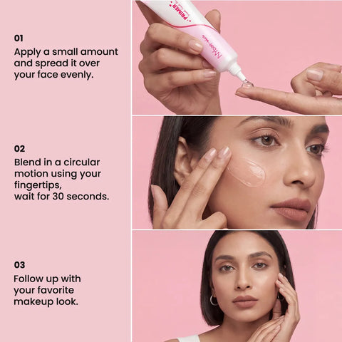 NY Bae-sics Primer primer | Pore Minimizing Makeup Primer | Smooth Finish & Blur Effect | Long-Lasting Makeup Base | With Vitamin E | Lightweight Non-Greasy Formula | Flawless Makeup Finish | 12 ml