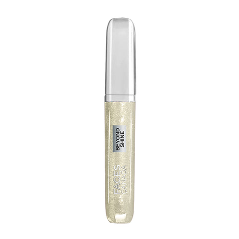 FACES CANADA Beyond Shine Lip Gloss - Pixie Dust 09, 3.8 ml | Lightweight Non-Sticky Luxurious Texture For Glossy Lips | Shimmer Finish | Instant Shine | Fuller, Supple & Plump Lips | 24HR Hydration