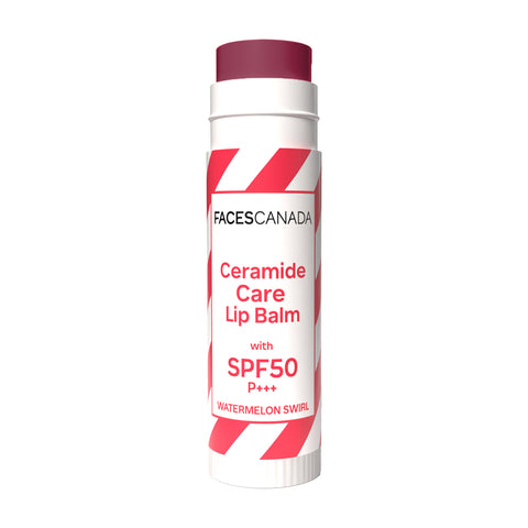 FACES CANADA Ceramide Care Lip Balm - Watermelon Swirl 03 4 gm